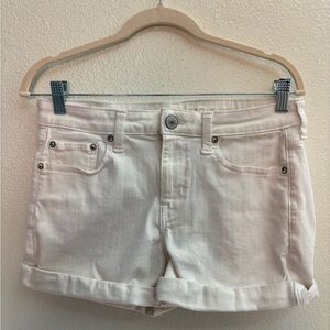 American Eagle Outfitters White Jean Shorts 10